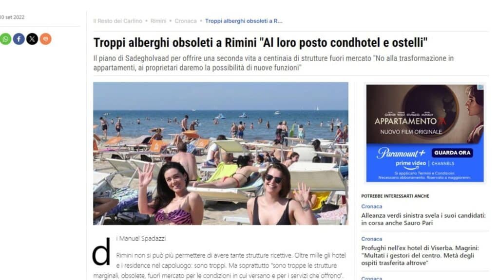 Riqualificazione alberghiere